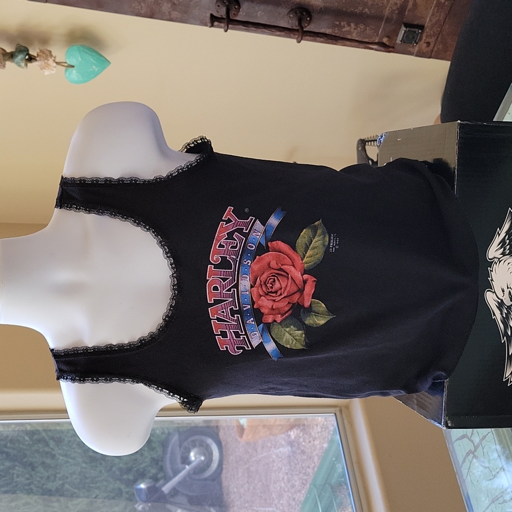 Vintage Harley-Davidson Ladies Tank Top from 1989 3D!